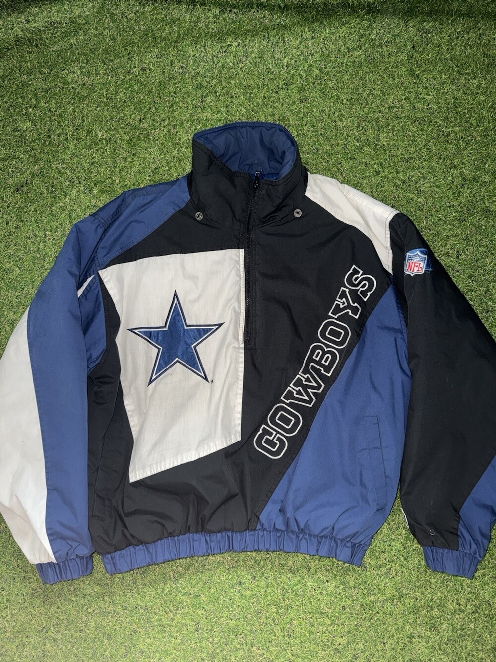Vintage Dallas Cowboys Jacket Size L Pro player NFL